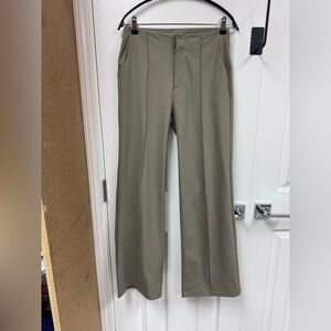 Meta Wideleg Pants